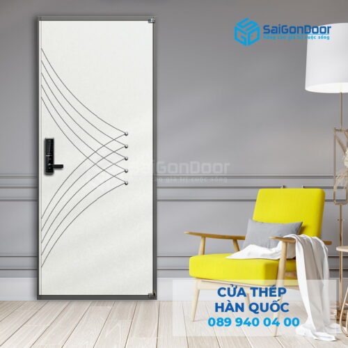 Cửa thép Hàn Quốc 615-H-SGD