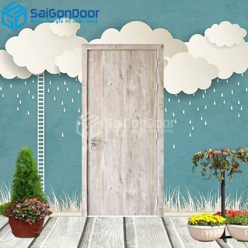 Cửa Nhựa Gỗ Composite P1 2-CP-SGD
