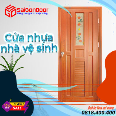 SaiGonDoor - các mẫu cửa nhựa nhà vệ sinh chất lượng